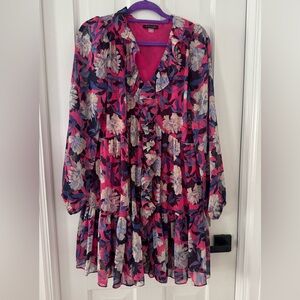 Tommy Hilfiger long sleeve floral dress.
